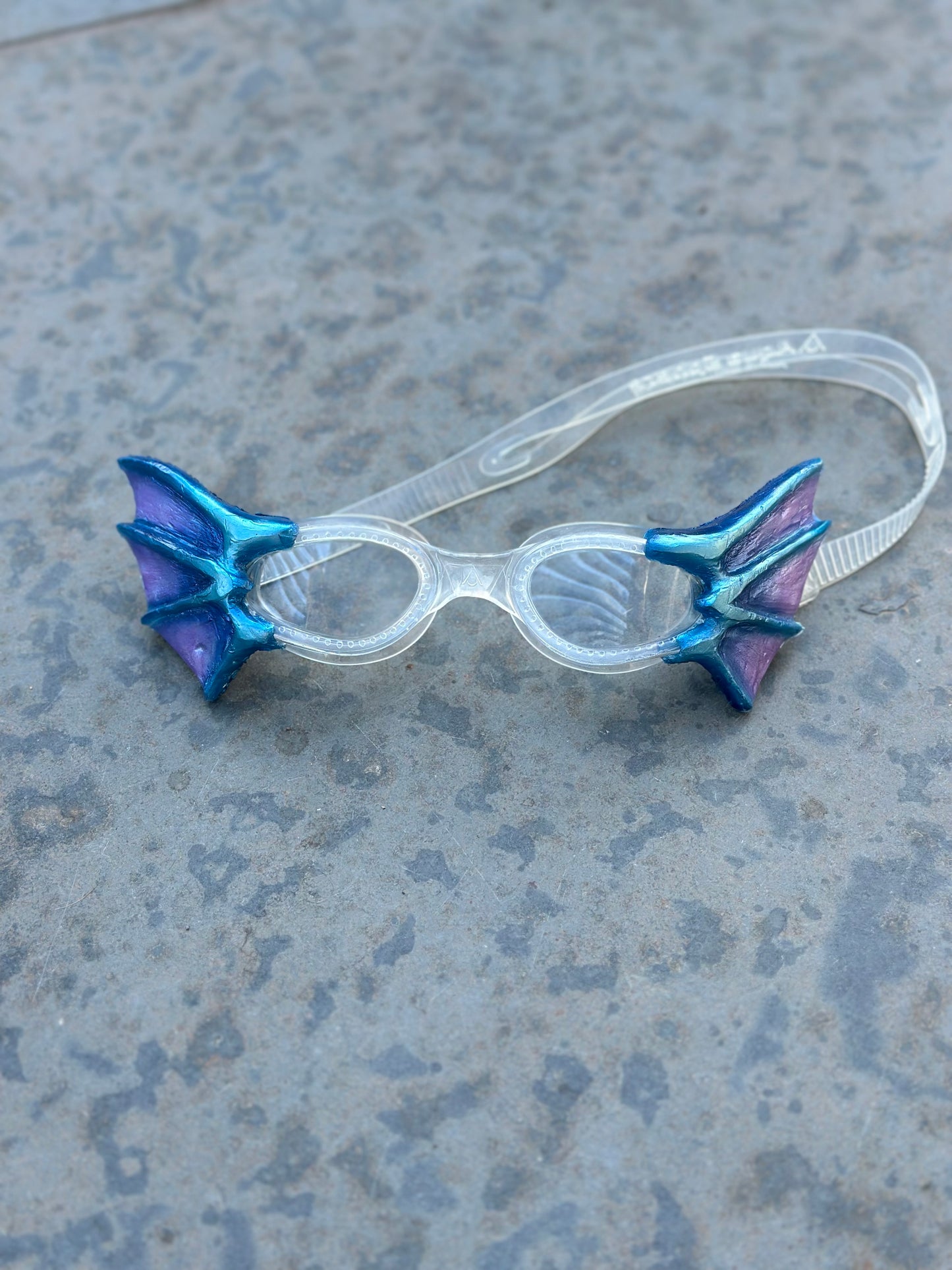 Premade ~ Periwinkle Silicone GogGIlls