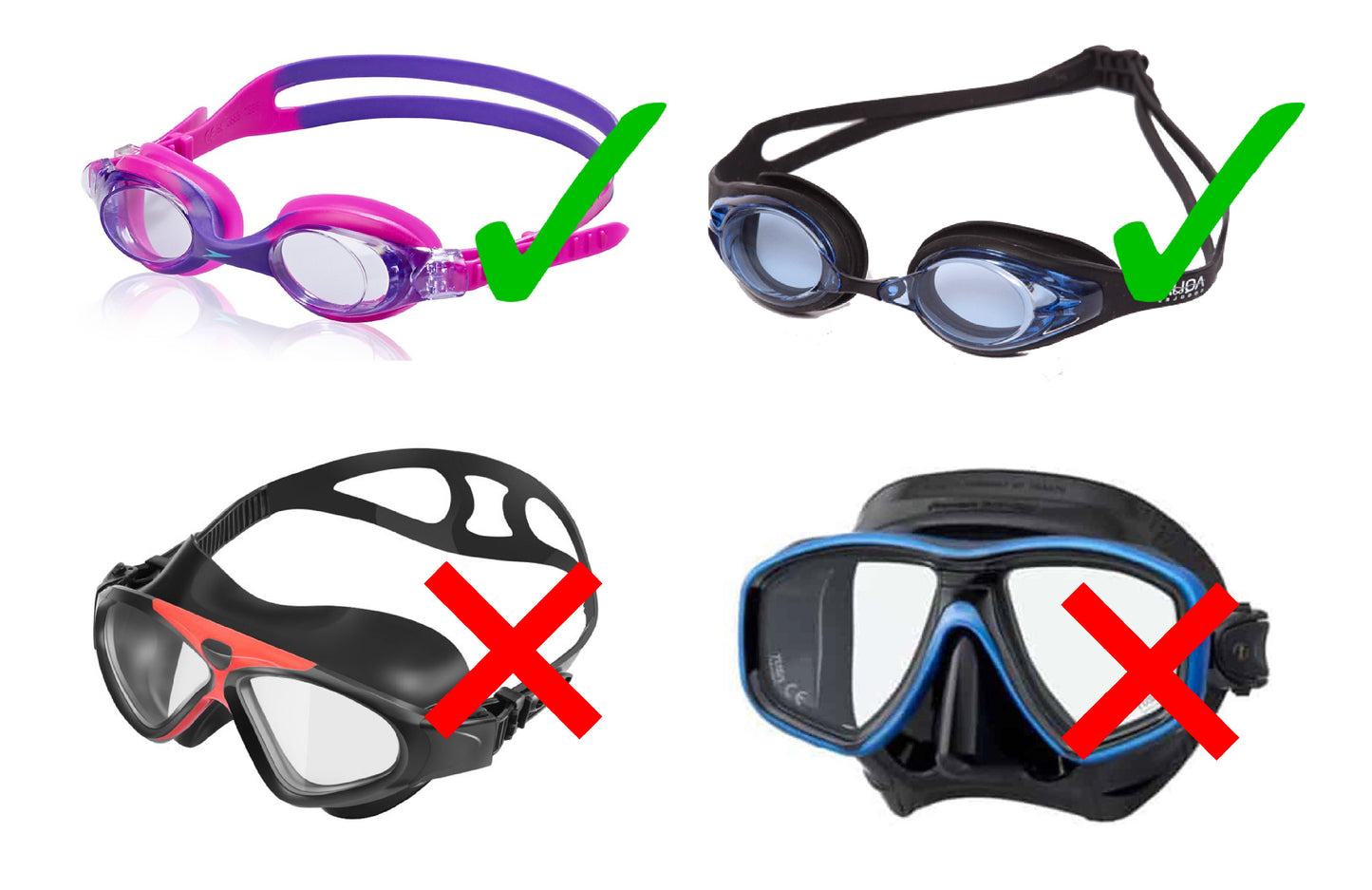 Icy Goggle Fins