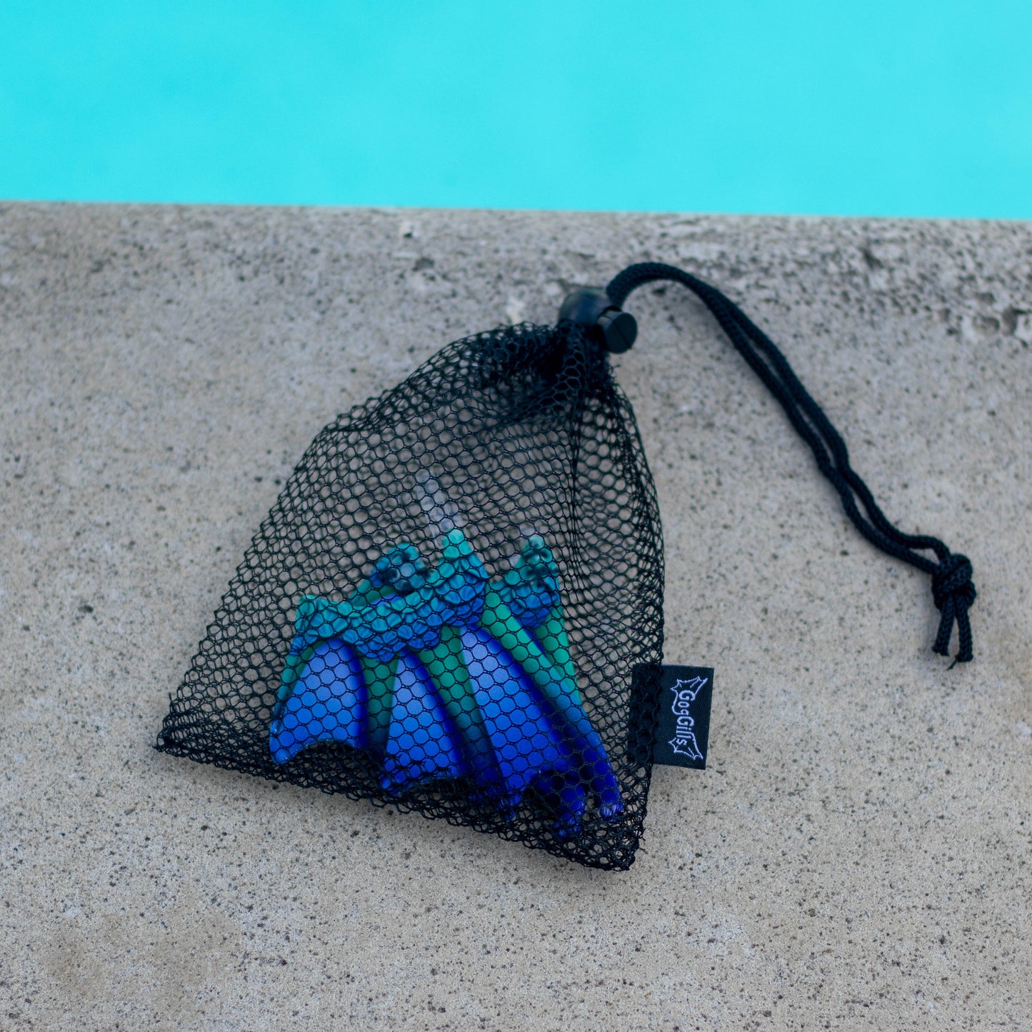Peacock Goggle Fins