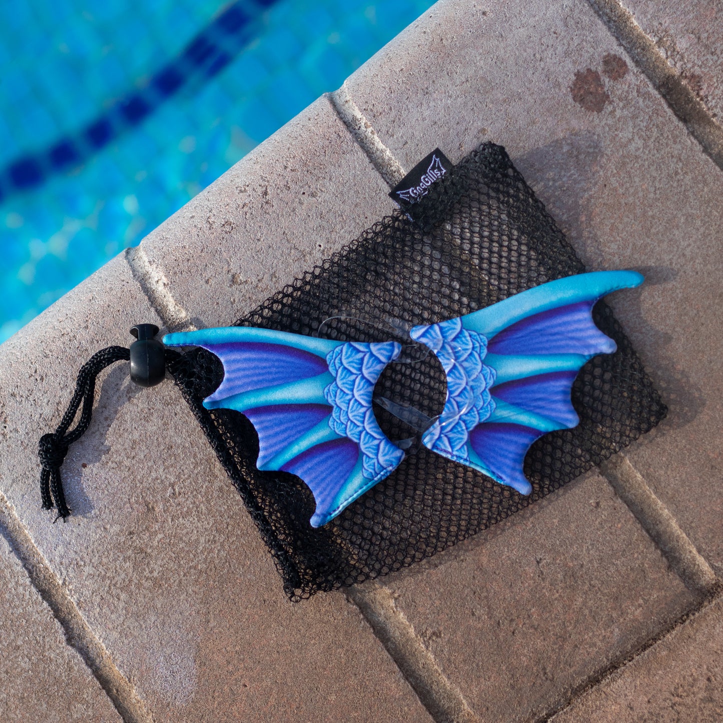Periwinkle Goggle Fins