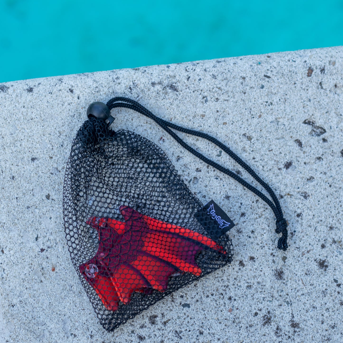 Crimson Goggle Fins