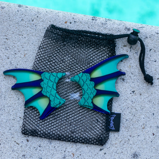 Aquamarine Goggle Fins