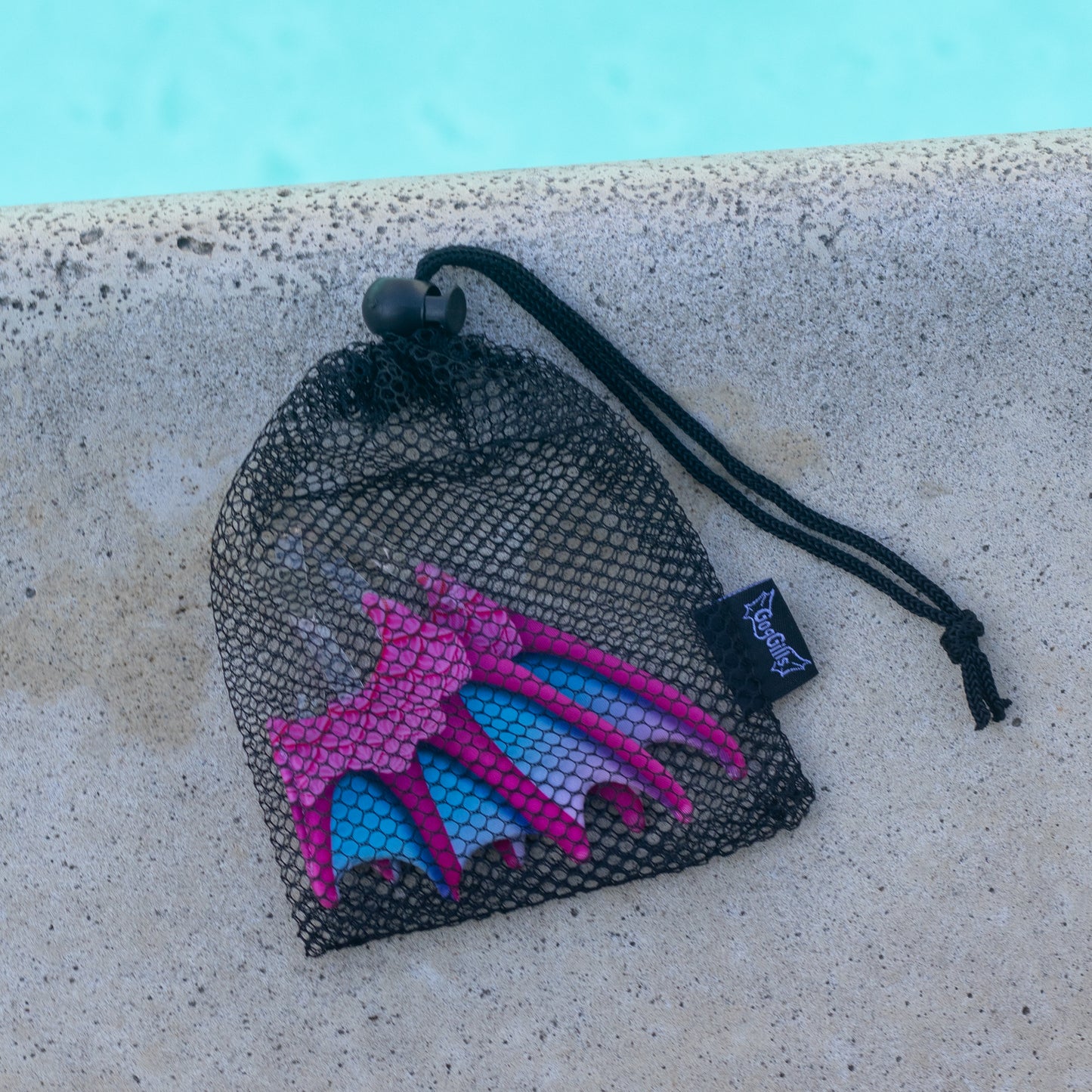 Bubblegum Goggle Fins