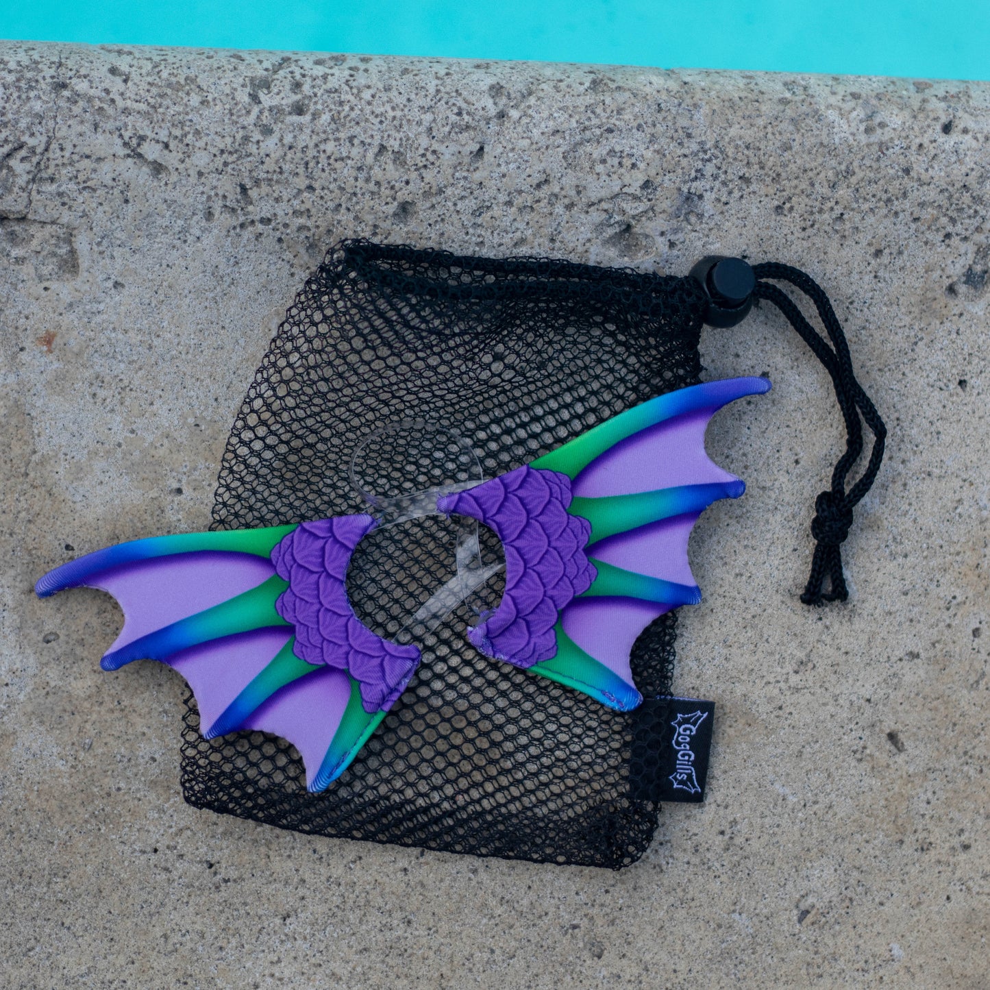 Lavender Goggle Fins
