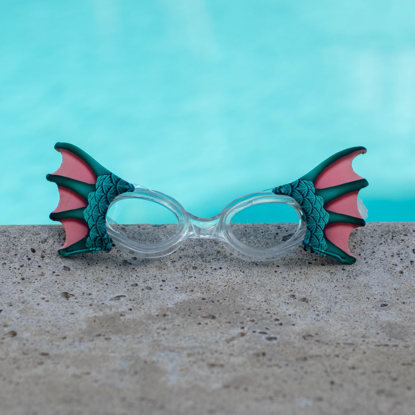 Salmon Goggle Fins