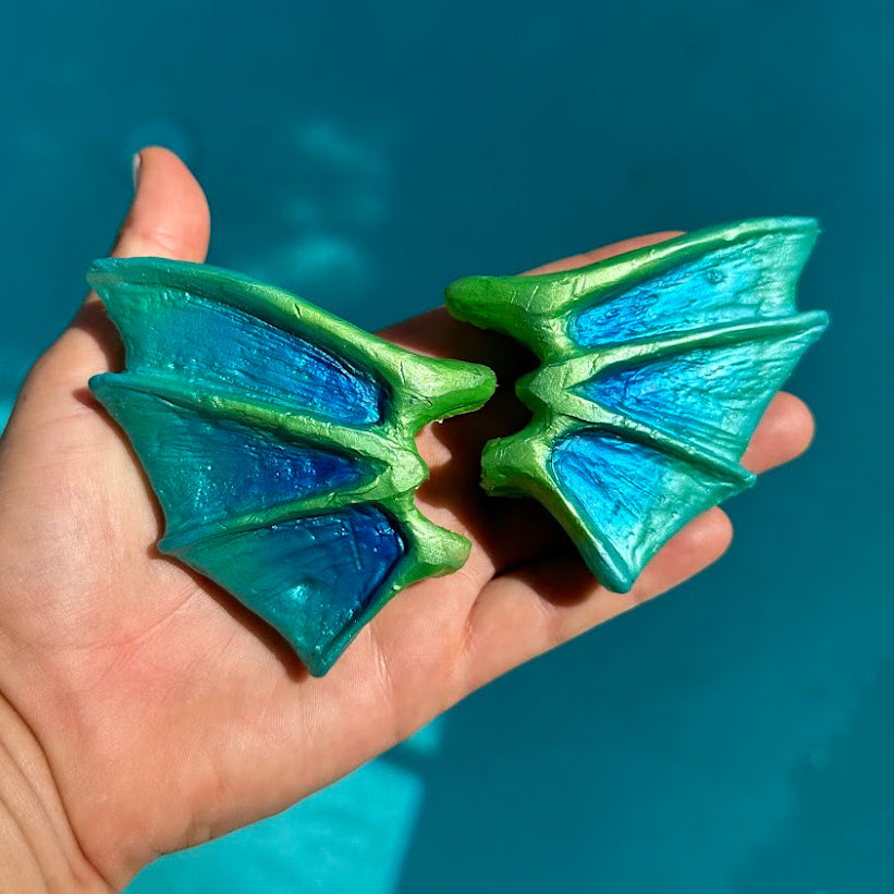 Premade ~ Green Blue Silicone GogGIlls