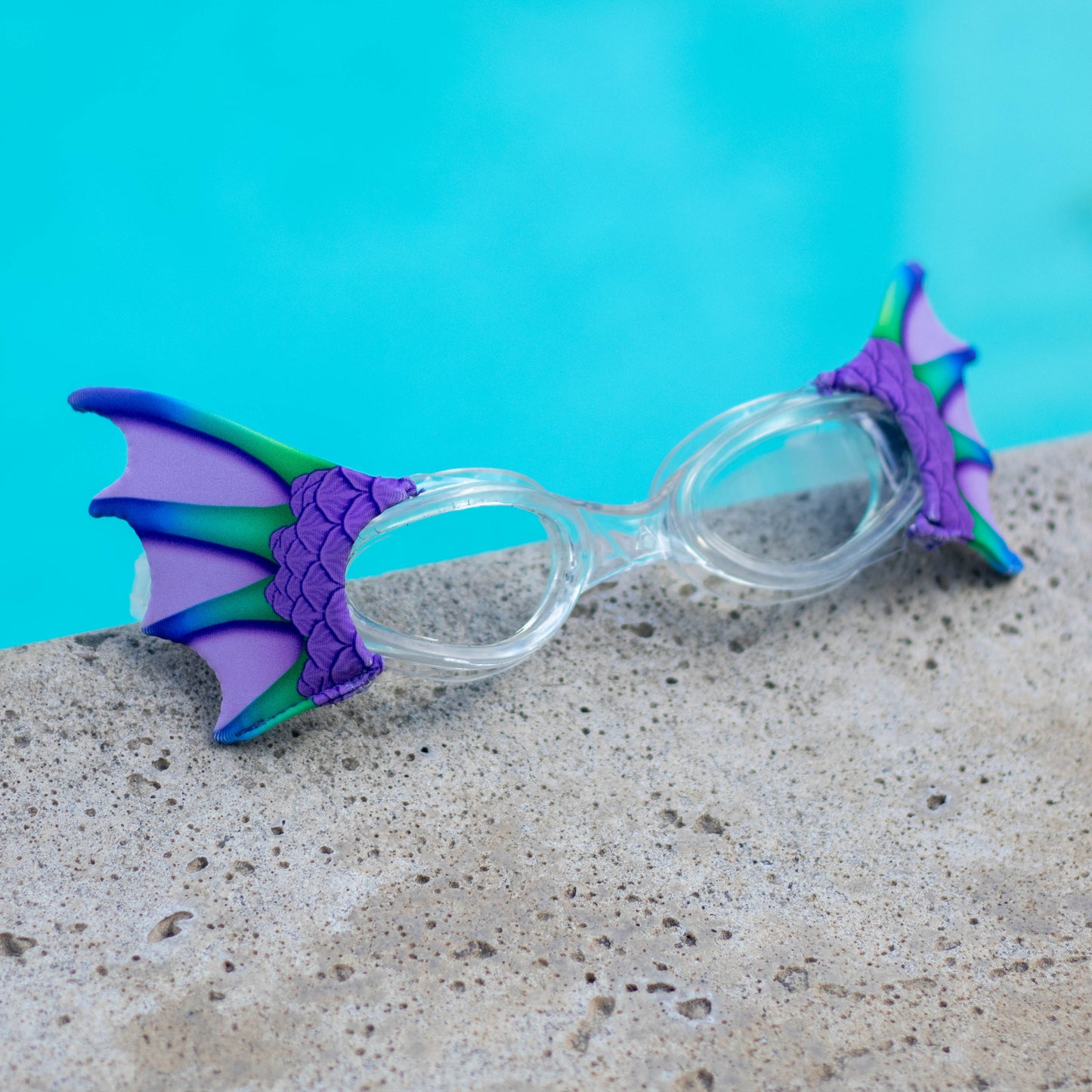 Lavender Goggle Fins