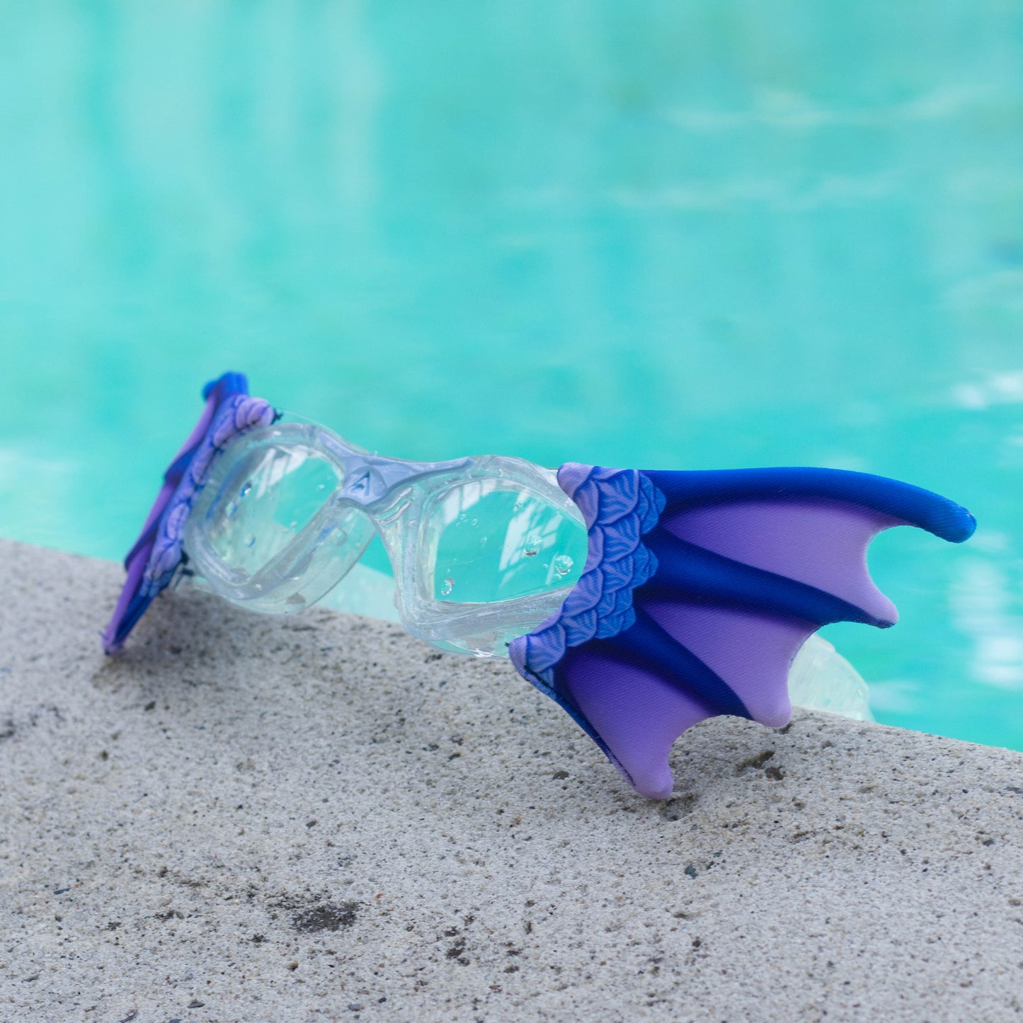Lilac Goggle Fins
